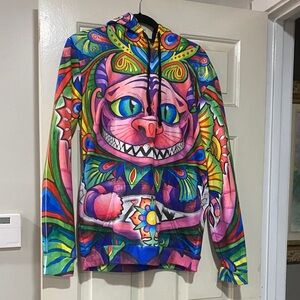 Vibrant Multicolor Graphic Hoodie